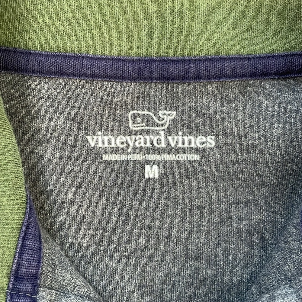 Men’s Vineyard Vines Quarter Zip Pullover. Size Medium. Excellent Condition. - Picture 5 of 16